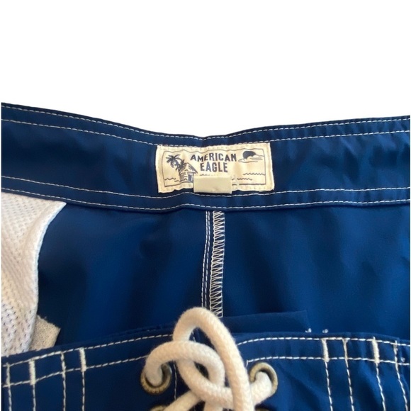 NWOT AE Men’s 9” Classic Color-block Board Short (Navy to Baby Blue XXL Wrapped) - Picture 5 of 10